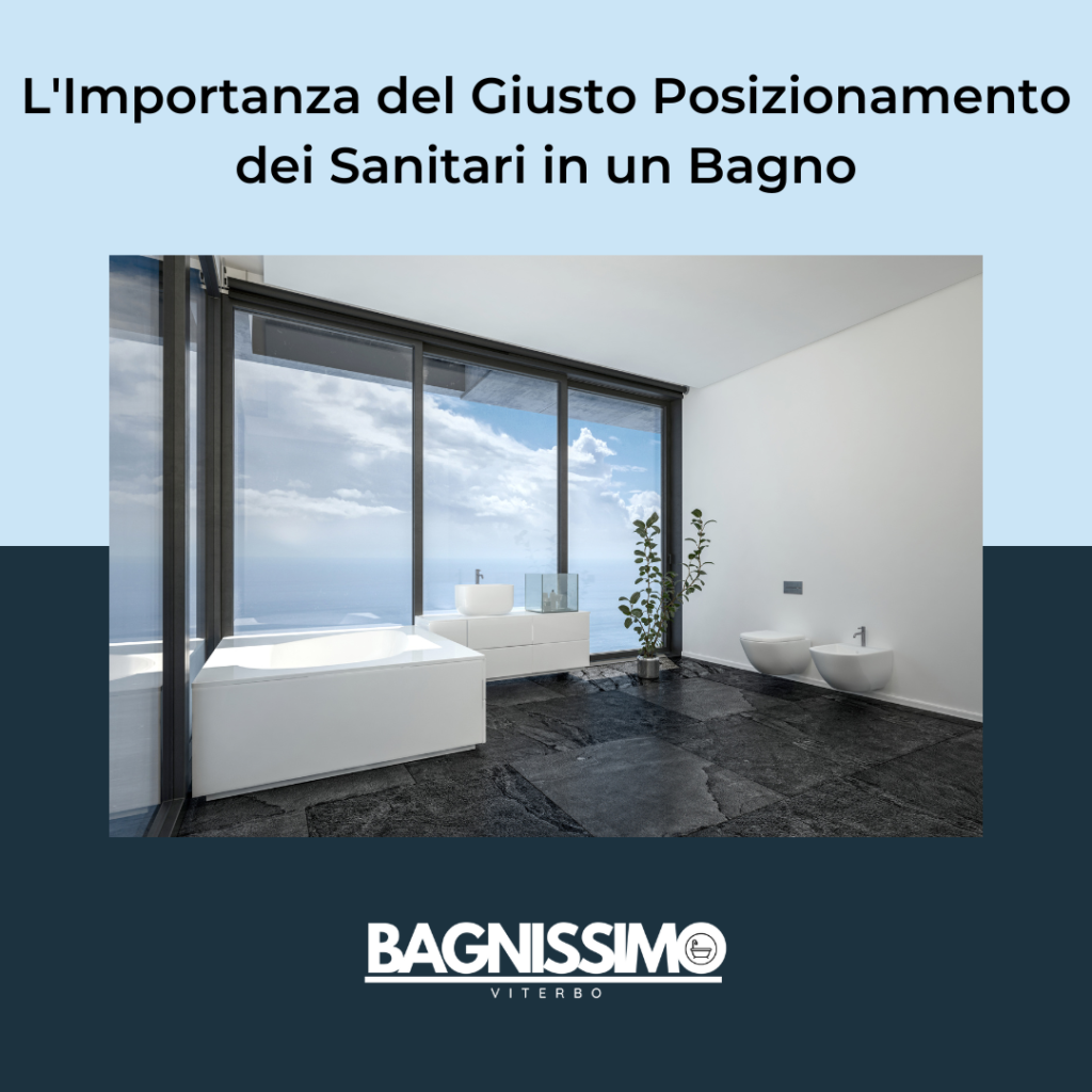 posizionamento sanitari